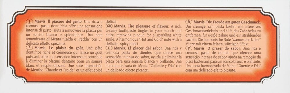 Marvis Ginger Mint Toothpaste - Image 6