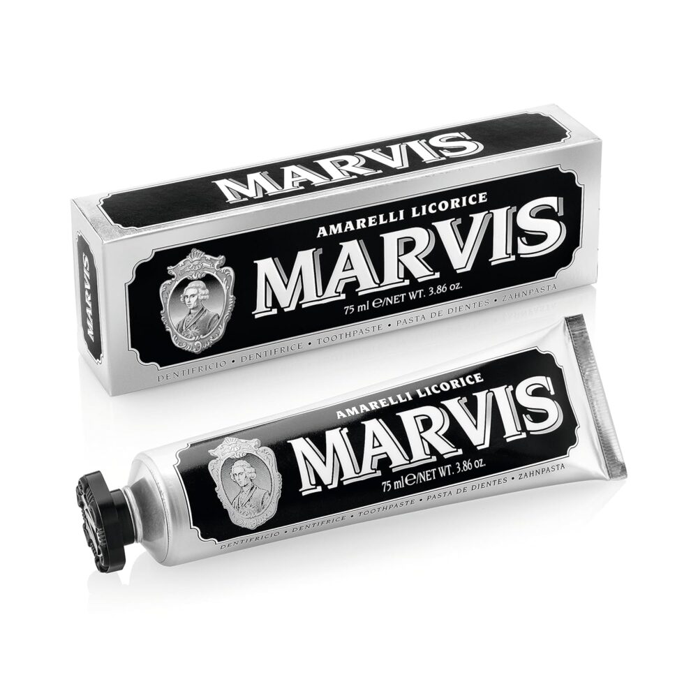 Marvis Amarelli Licorice Toothpaste - Image 6