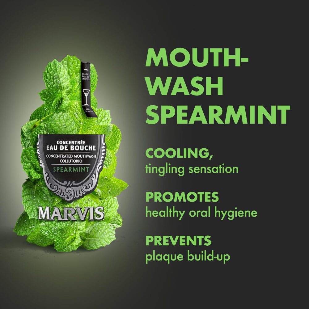 Marvis Spearmint Mouthwash - Image 2